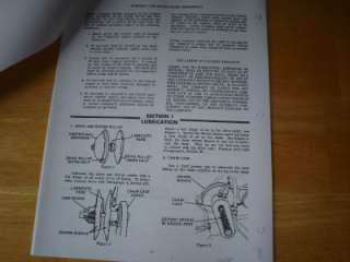 Vintage Ariens Arrow Snowmobile Instructions Parts List  