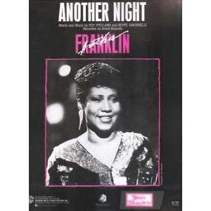  Sheet Music Another Night Aretha Franklin 68 Everything 