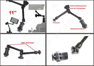 Articulating Magic Arm 11 for LCD Monitor LED light  
