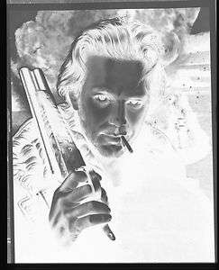 Movie studio negative actor Mickey Rourke artwork 2842  