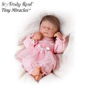   So Truly Real Ashlyn Baby Doll From Tiny Miracles by Ashton Drake