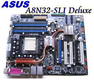 ASUS A8N32 SLI Deluxe AMD 939 ATHLON MOBO MOTHERBOARD  