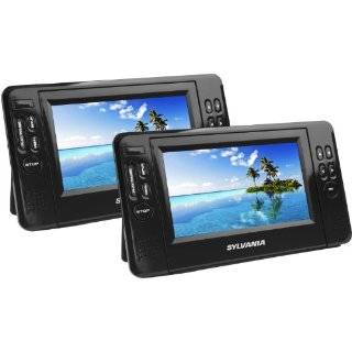   SDVD8791 7 Inch Twin Mobile Dual Screen/Dual DVD Portable DVD Player