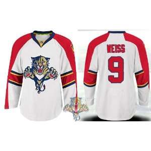  Authentic NHL Jerseys #9 Stephen Weiss AWAY White Hockey Jersey 