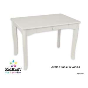  Avalon Table in White Baby