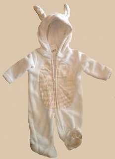 NWT EASTER COSTUME SWEET IVORY BUNNY BABY BUNTING NEW INFANT 3 to 6 