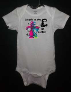 Cute Baby Onesie, Juggalo Vs Emo, Infant Clothing1056  
