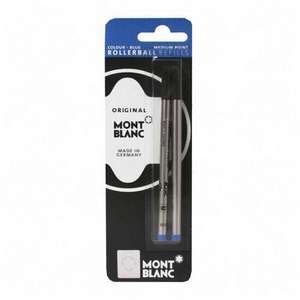   Pen Refill   Medium Point   Blue For Montblanc Ballpoint Pen 2 / Pack