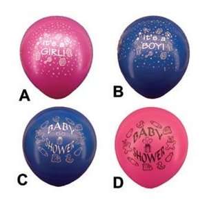  Baby Shower Balloons (pack of 12) Toys & Games