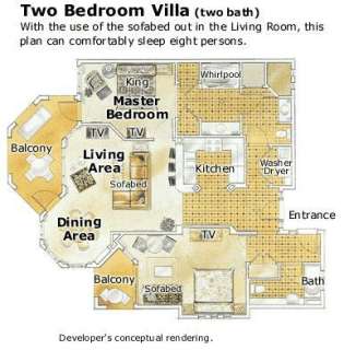 Please note that the floor plan shown above is only an example of how 