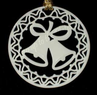 Lenox China YULETIDE Pierced Bells Christmas Tree Holiday Ornament 