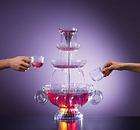 Lighted Party Fountain Beverage Set Punch Bowl NEW