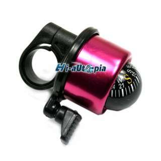 New Red Compass Bicycle Bike Handlebar Bell Ring Horn  