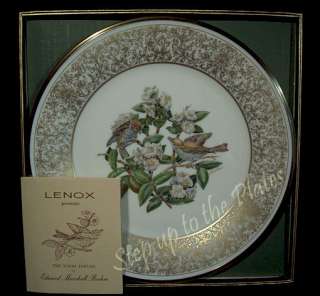   Boehm Collector Bird Plates Complete with both boxes & COA MINT  