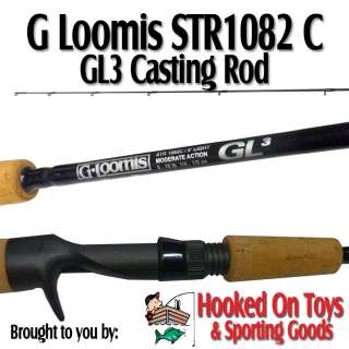   #10255 1   Salmon Steelhead Fishing Rod   STR1082C GL3 2pc  