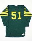   60s RUSSELL Game Used BROCKPORT EAGLES Durene FOOTBALL Jersey 42 P