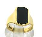 Vintage Bloodstone Ring 18Ct Solid Gold Heavy Size P Vi