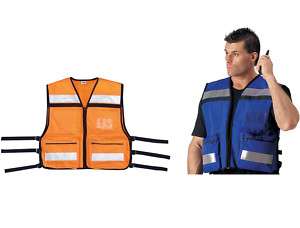 EMS EMT Safety High Visibility Reflective Hi Vis Vest  