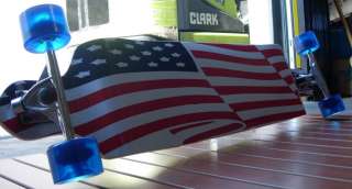 USA AMERICAN Longboard Drop Down LONGBOARD SKATEBOARD COMPLETE 