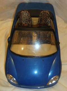 My Ride My Scene Barbie Bratz Doll Blue Convertible Car Mattel 2003 