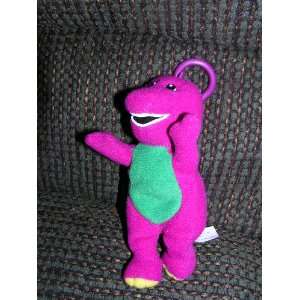    Barney the Dinosaur 5 Plush Clip on Attachable Doll Toys & Games