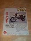 Bridgestone Motorcycle Enduro/Trail TAKA Sales brochure