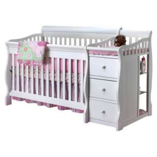Sorelle White Tuscany Crib & Changer.Opens in a new window