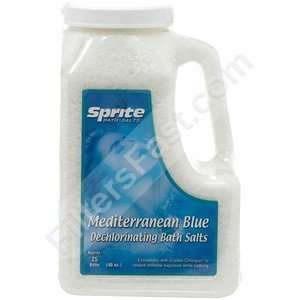  Sprite Mediterranean Blue Dechlorinating Bath Salt Beauty
