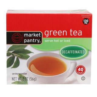 Market Pantry® Decaffeinated Green Tea, 40 Bags.Opens in a new window