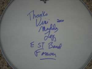 Bruce Springsteen Signed Drumhead E Street Band Original Vinni Mad Dog 