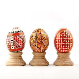  Set of 3 Ukrainian Pysanky, Ukrainian Egg, Easter Egg 