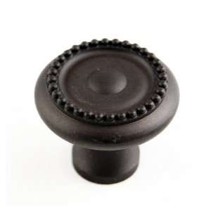  RK International Beaded Cabinet Knob with Tip CK 2222 RB 