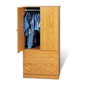  Bedroom Wardrobe Closet Oak Furniture & Decor