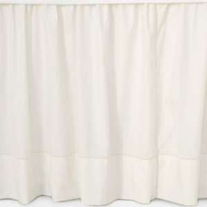   Cone Hill Classic Hemstitch Bedskirt Ivory Cal King