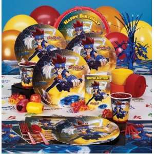    Beyblade Deluxe Party Pack for 8 & 8 Favor Boxes Toys & Games
