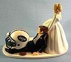 Comical Wedding Cake Topper Garter Set Buffalo Bills   Free additional 