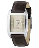    Fossil Watch, Mens Brown Leather Strap FS4509 customer 