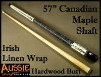 Canadian Maple Tournament Pool 9 Ball Billiard Cue Quality Miura 