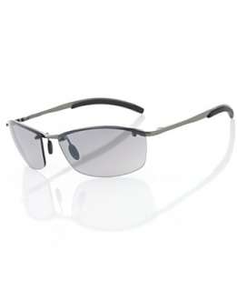 Alfani Sunglasses, Metal Half Rimless Sunglassess