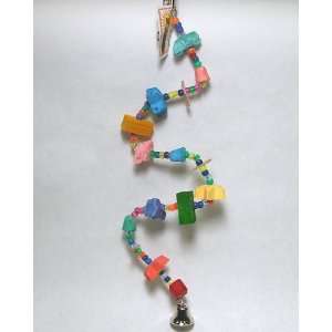   Calcium Twister with Star Treats Small Bird Toy