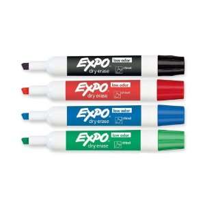  Expo Dry Erase Markers,Marker Point Style Chisel   Ink 
