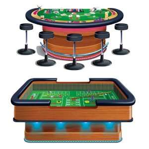  Craps & Blackjack Tables Casino Props Wall Add Ons Sports 