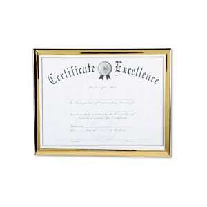 Value U Channel Easel Back Document Frame & Blank Certificate 