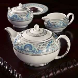    Wedgwood Dolphins Blue Tea Saucer Dinnerware