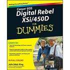 NEW Canon EOS Digital Rebel XSi/450D For Dummies   King