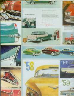 Retro 1950s CLASSIC CARS Oldsmobile Gift Wrap PACK  