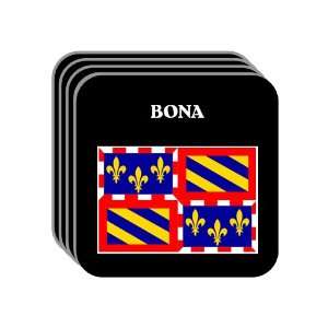  Bourgogne (Burgundy)   BONA Set of 4 Mini Mousepad 