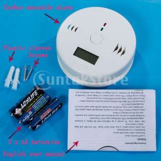   Carbon monoxide alarm, carbon monoxide detector, carbon monoxide