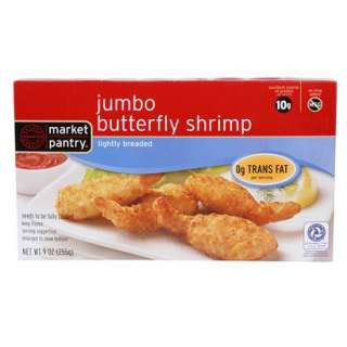 Market Pantry® Jumbo Butterfly Shrimp   9oz.Opens in a new window
