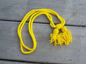 civil war cavalry yellow wool hat cord  